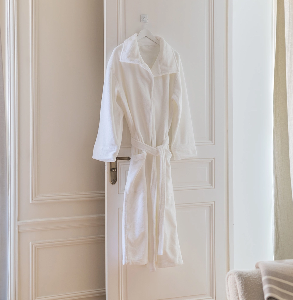 Peignoir Col Châle